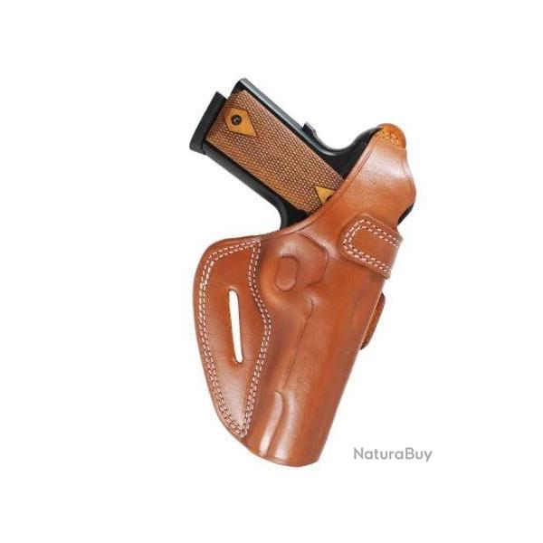 HOLSTER CUIR POUR COLT 1911 (Mod Droitier Brun) (2)