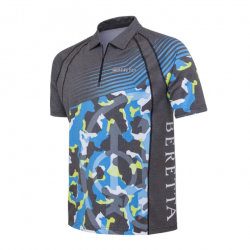 Polo Beretta Rush Graph Bleu camo