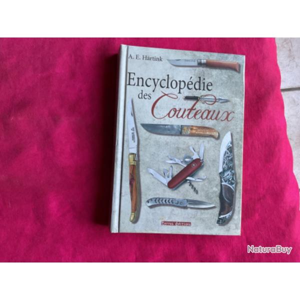 Livre, Encyclopdie des couteaux d'A.E. Hartink