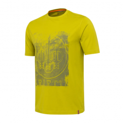 T shirt Beretta Logo Jaune