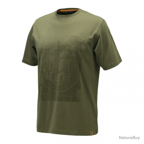 T shirt Beretta Logo Vert