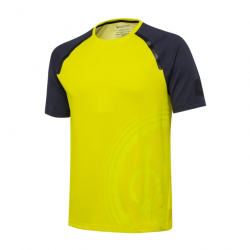 T Shirt Beretta Roundneck Logo Jaune