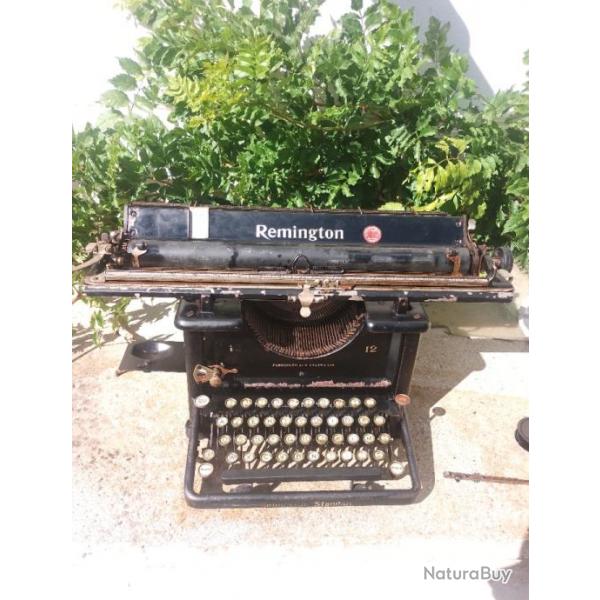 Machine a crire Remington du dbut du 20 me pour collectionneur de la marque.