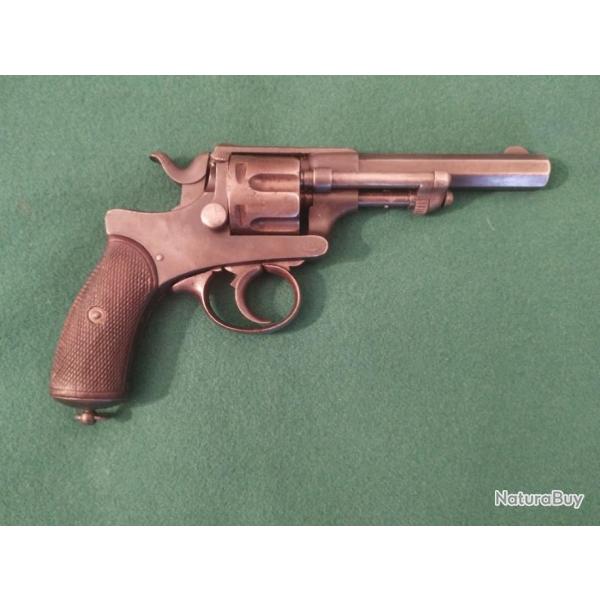 Revolver Abadie  d'ordonnance Portugais Mle 1878 pour Officier.