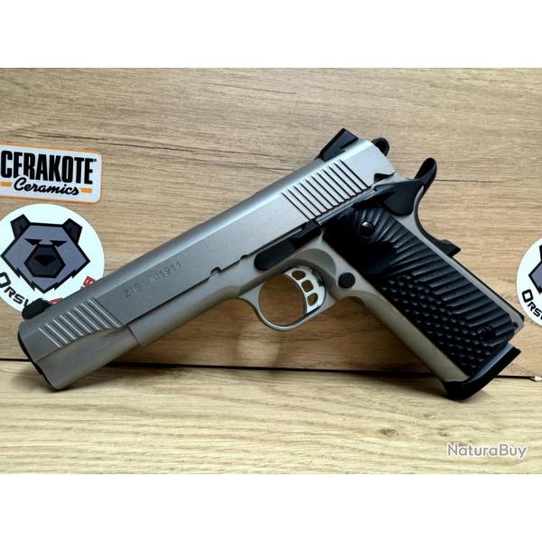 PISTOLET TISAS ZIG M 1911 Inox 5" 45ACP OCCASION