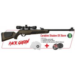 PACK CERISE GAMO 2024 - PACK GREEN 19,9 J. - CARABINE SHADOW DX GREEN STORM