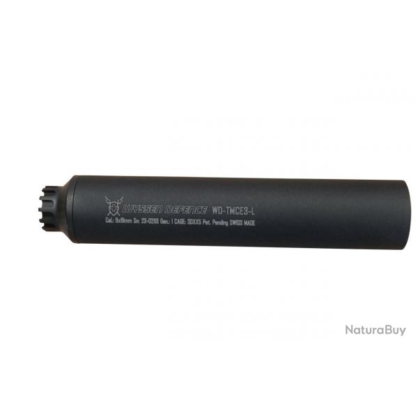 SILENCIEUX WYSSEN DEFENCE POUR FUSIL SEMI AUTO CZ EVO3 9X19 NOIR