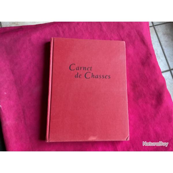 Livre, carnet de Chasses