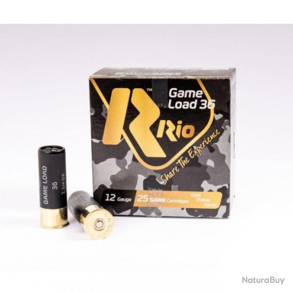 Cartouches RIO Game Load 36 BJ - Cal.12/70 - 5 / Par 1