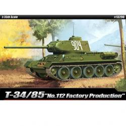 Maquette à construire - T34/85 N°112 Factory Production 1/35 | Academy (0000 1434)