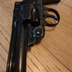 Magnifique Smith et Wesson 4th model bleu