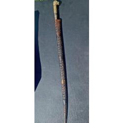 BELLE EPEE FLISSA TRADITIONNELLE DU MAGHREB, XVIII / XIX°, ETHNIE KABYLE IFLISSEN, ALGERIAN SWORD