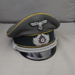 Casquette officier Allemand Heer cavalerie