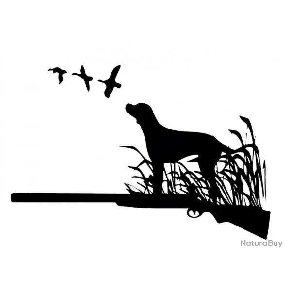 Chasse aux canard Autocollant dco voiture camping car ou autres plusieurs couleurs dispo zz