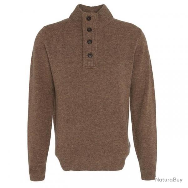 Pull Barbour Patch Half Zip colori Dark Stone Beige