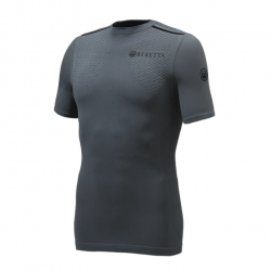 Maillot de corps Beretta Flash Seamless - Ebène / S-M / Manche courtes