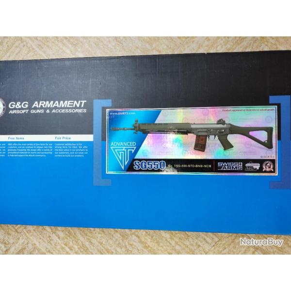 Vends airsoft G&G Armament SG550  billes 6mm