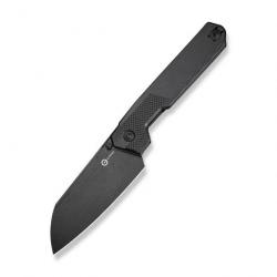 Couteau CIVIVI Hid Black Manche G10 Lame Tanto Reverse Acier 14C28N Blk IKBS Liner Lock CIVC230081