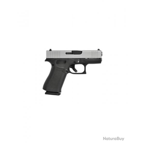 DESTOCKAGE - NEUF - GLOCK - PISTOLET - CAT B - 43X GEN 5 - 9MM - SILVER SLIDE - 015078