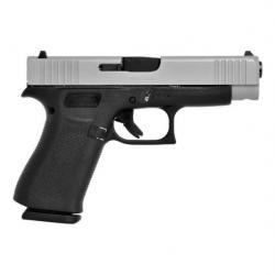 DESTOCKAGE - NEUF - GLOCK - PISTOLET - CAT B - 48 GEN 5 - 9MM - SLIM - SILVER SLIDE - 015101