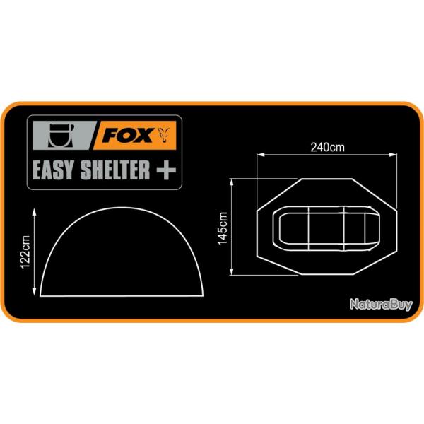 Abri Fox Easy Shelter+