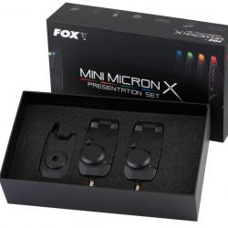 Coffret De Detecteur Fox Mini Micron X 2 Rod Set