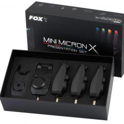 Coffret De Detecteur Fox Mini Micron X 4 Rod Set