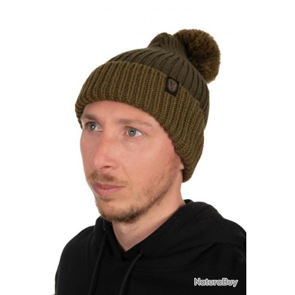 Bonnet Fox Heavy Knit Bobble Hat