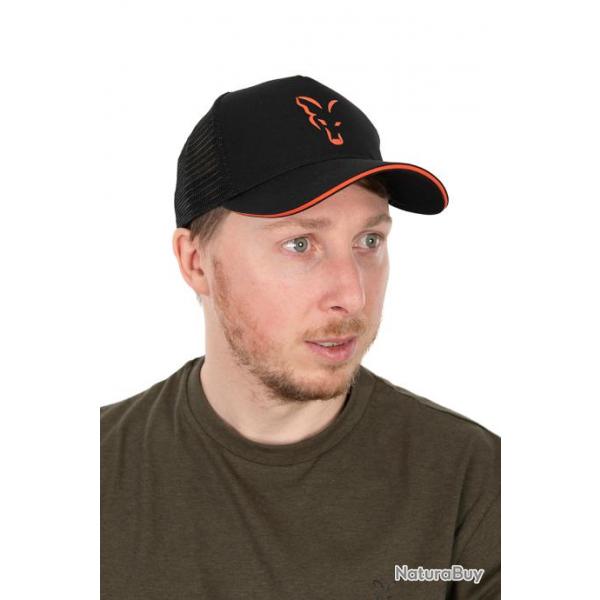 Casquette Fox Collection Trucker Cap Black & Orange