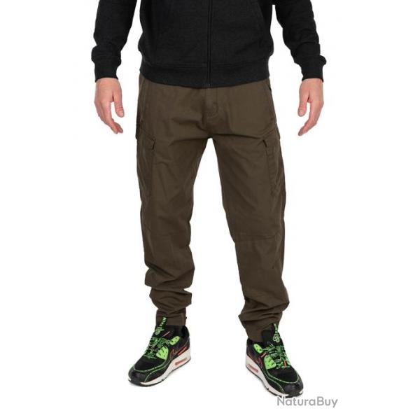 Pantalon Fox Collection Lw Cargo Trouser - Green & Black - 3Xl