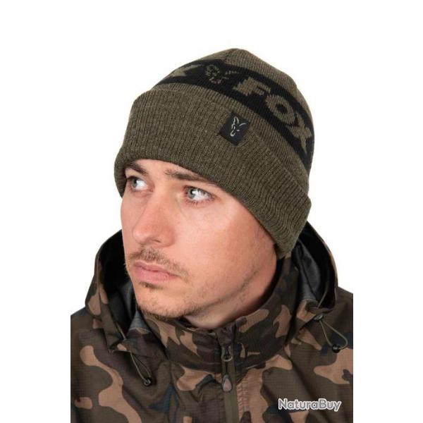 Bonnet Fox Collection Beanie Hat - Green & Black