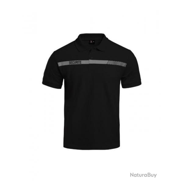 DESTOCKAGE! Polo Scu-One scurit noir | A10