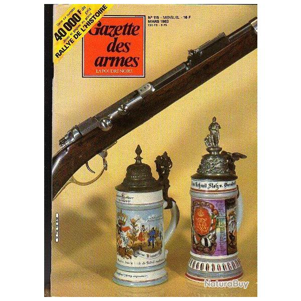 gazette des armes 115 mauser 1871 , krag-jorgensen part 2,  pistolet reform, sabre 1767 dragons,