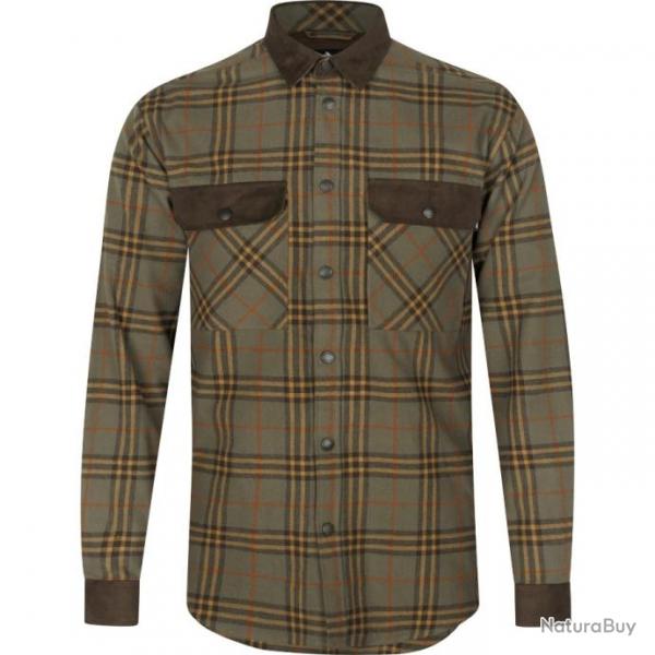 Chemise Banff Shirt Grape Leaf/Terracotta Check