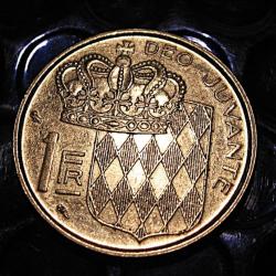 Monaco piece de 1 franc  1960 Rainier III ttb+