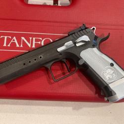 pistolet TANFOGLIO Limited Custom Tungstene calibre 9 para