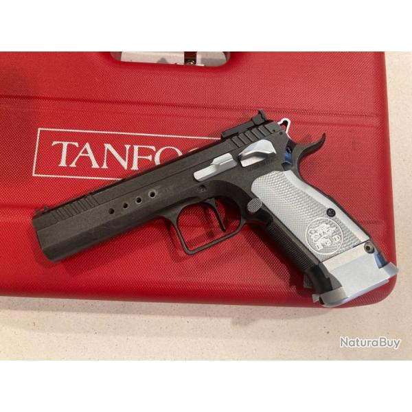 pistolet TANFOGLIO Limited Custom Tungstene calibre 9 para