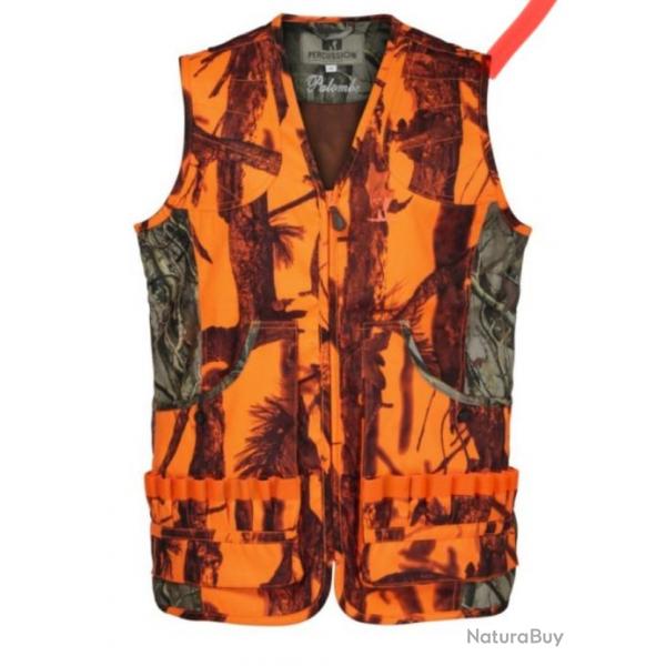 Gilet palombe Ghost camo orange