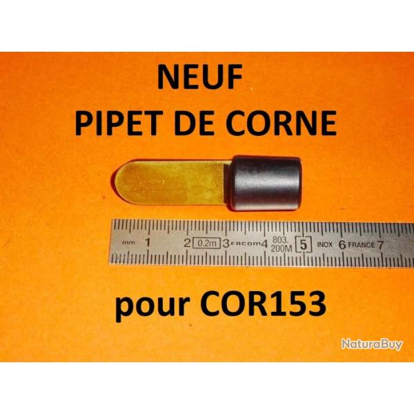 pipet de corne COR153 longueur 48mm diamtre 14mm - VENDU PAR JEPERCUTE (JO772)