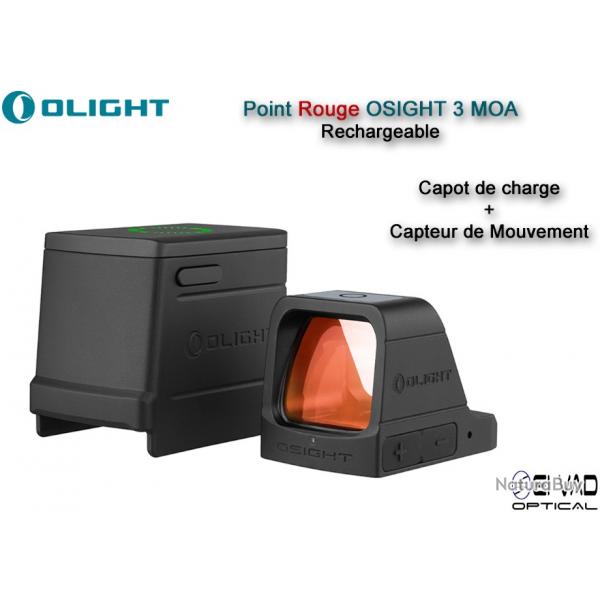 Point Rouge Olight OSIGHT 3 MOA Rechargeable - Version arme de point