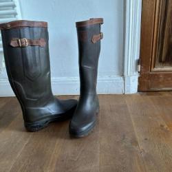 Botte de chasse Aigle doublées cuir