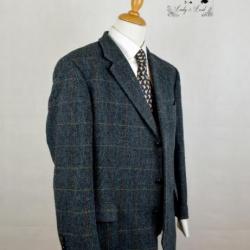 Veste après chasse Harris Tweed taille 46