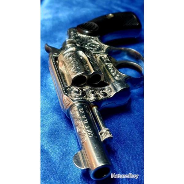 PIECE UNIQUE. COLT NEW POCKET POSITIVE DESTIN A  AGENT SPCIAL DE LA R.O.F ROYALE ORDNANCE FACTORIE