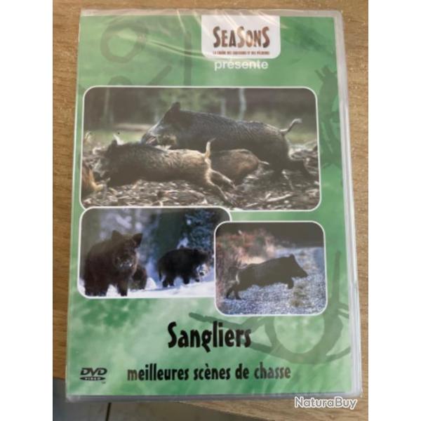 DVD season sangliers meilleures scnes de chasse