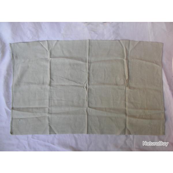 WW2/PREWAR US SERVIETTE DE TOILETTE MILITAIRE RGLEMENTAIRE COULEUR OD AMRICAINE DBUT DE GUERRE