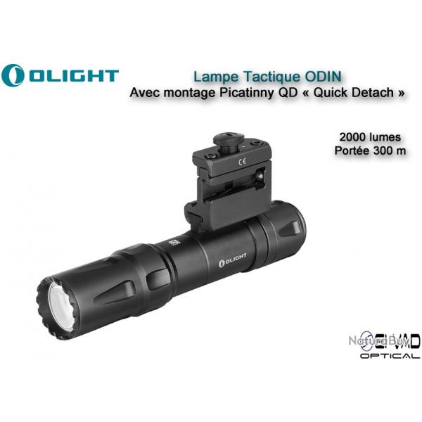 Lampe Tactique Olight ODIN - 2000 lumes