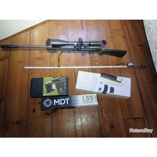 Kit Savage mark II fv 22lr crosse mdt lss lunette tir hawke