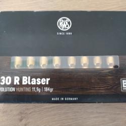 Munition 30 r blaser