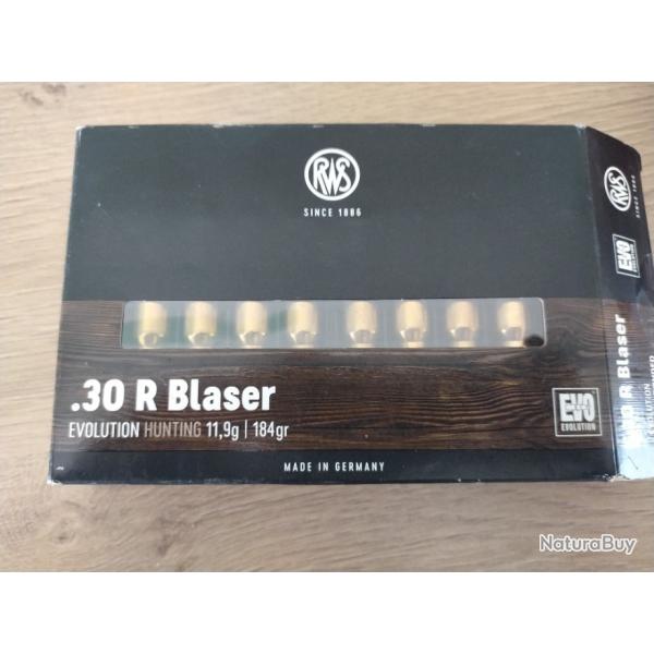 Munition 30 r blaser