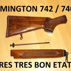 crosse + devant carabine REMINGTON 742 WOODMASTER REMINGTON 7400 - VENDU PAR JEPERCUTE (a7286)